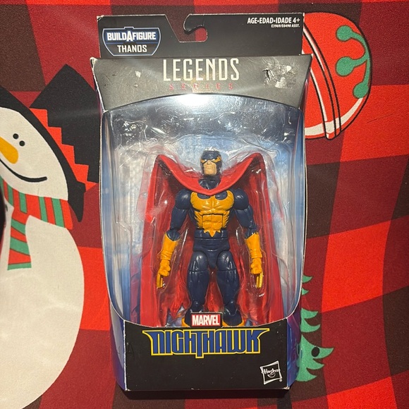 Marvel Other - Marvel Legends Nighthawk Figure Hasbro 2018
NO Thanos BAF  Parts